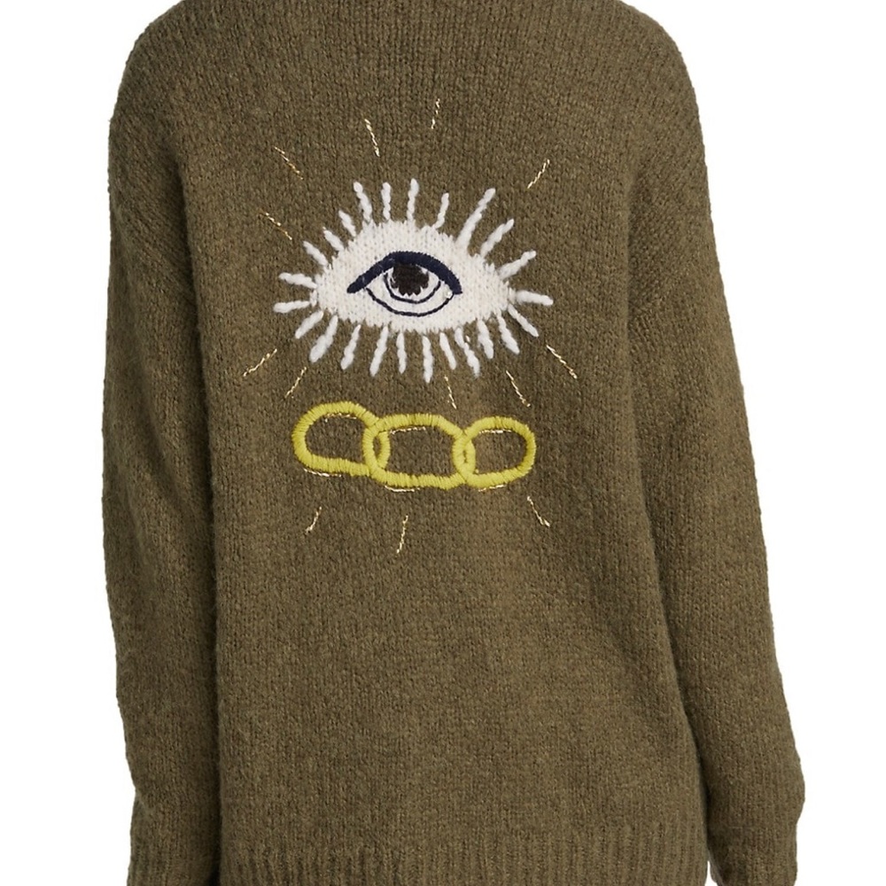 Raquel Allegra “ Evil Eye “ cardigan